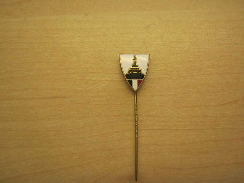 German pin badge.